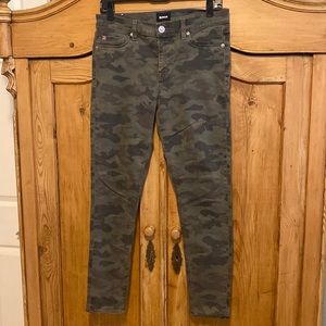 Hudson “Nico” Super Skinny Ankle Jean in Camo